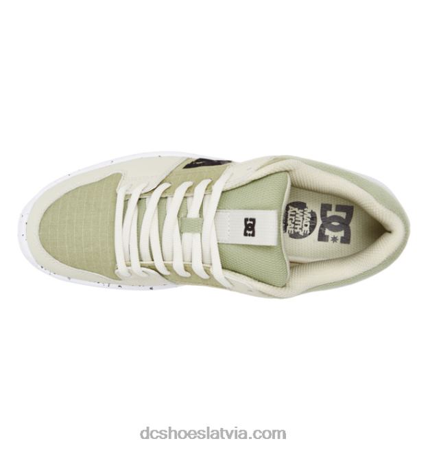 N008N204 vīriešu lūša zero waste apavi iedegums/zaļš DC Shoes