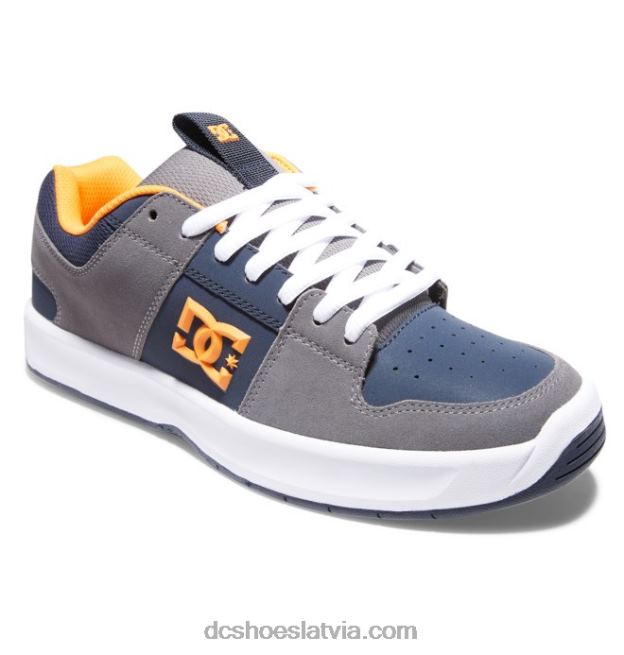N008N358 vīriešu lynx zero kurpes pelēks/oranžs DC Shoes