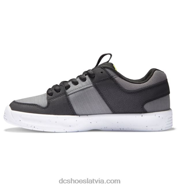 N008N364 vīriešu lūša zero waste apavi melns/pelēks/zaļš DC Shoes