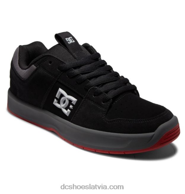 N008N365 vīriešu lynx zero kurpes melns/pelēks/sarkans DC Shoes