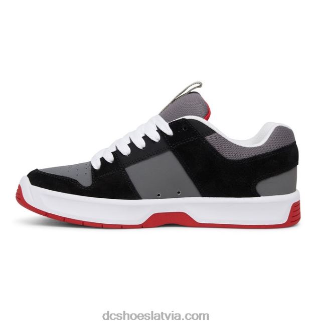N008N371 vīriešu lynx zero kurpes melns/pelēks/sarkans DC Shoes