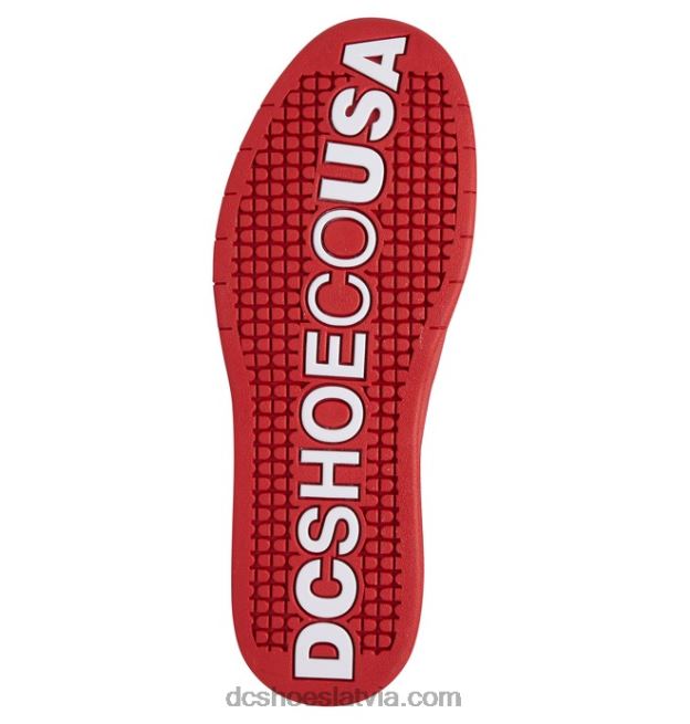 N008N371 vīriešu lynx zero kurpes melns/pelēks/sarkans DC Shoes