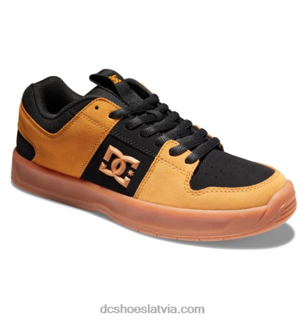 N008N377 vīriešu lynx zero kurpes melnie/kvieši DC Shoes