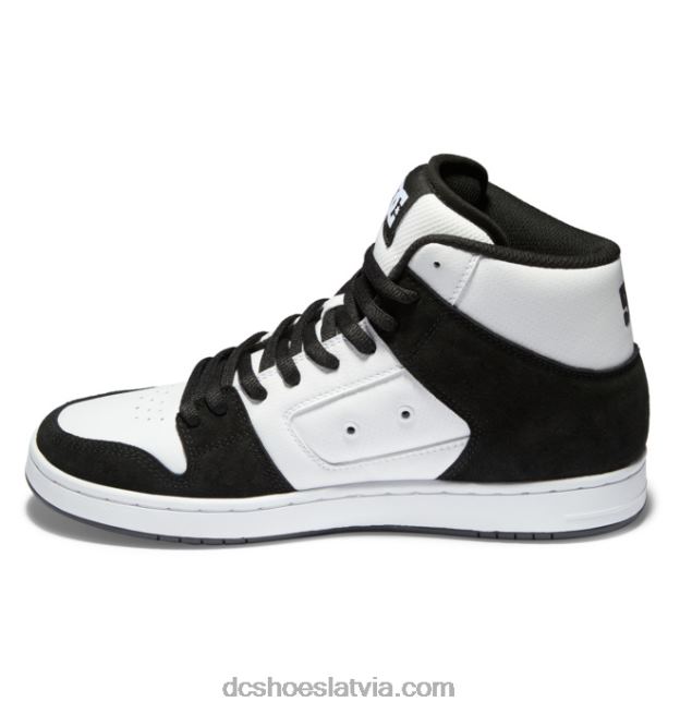 N008N307 manteca 4 hi - augstas augšdaļas apavi vīriešiem balts melns DC Shoes