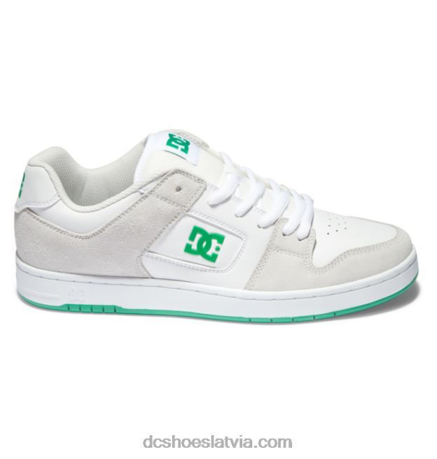 N008N320 manteca 4 - apavi vīriešiem balts/pelēks/zaļš DC Shoes