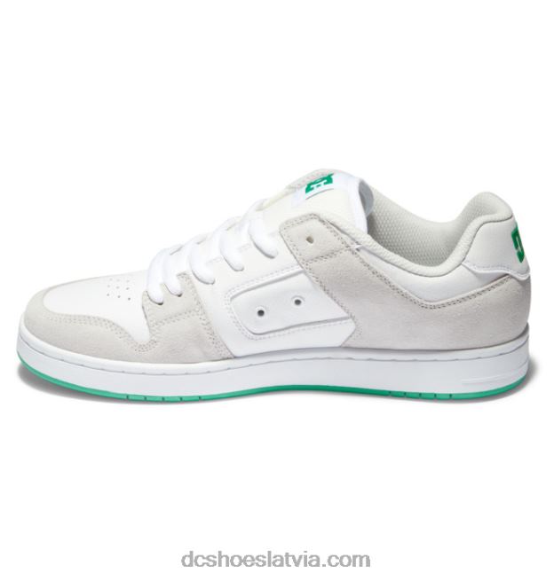 N008N320 manteca 4 - apavi vīriešiem balts/pelēks/zaļš DC Shoes