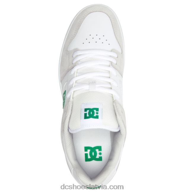 N008N320 manteca 4 - apavi vīriešiem balts/pelēks/zaļš DC Shoes