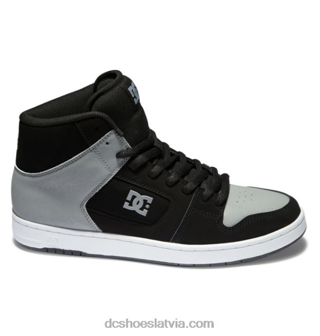 N008N323 manteca 4 hi - augstas augšdaļas apavi vīriešiem melns/pelēks DC Shoes