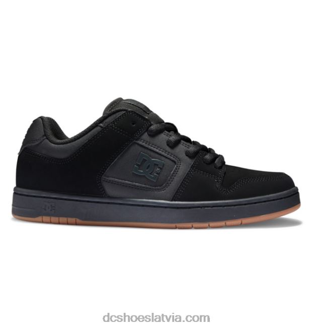 N008N332 manteca 4 - apavi vīriešiem melns/gumija DC Shoes