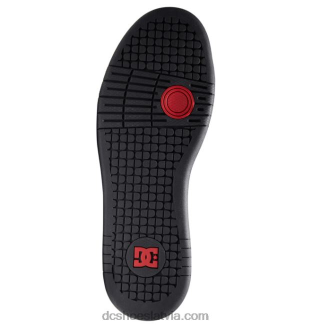 N008N376 vīriešu manteca 4 se apavi melna/sarkana apdruka DC Shoes