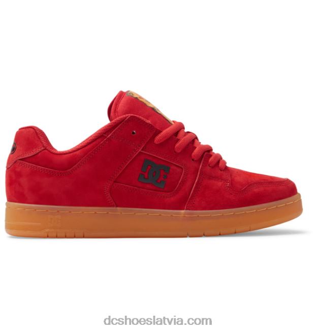 N008N389 vīriešu fireball x dc manteca 4 apavi sarkans DC Shoes