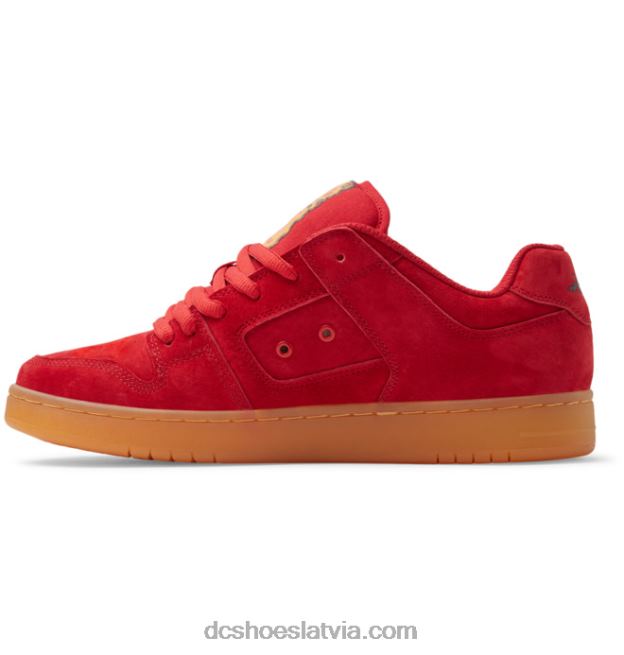 N008N389 vīriešu fireball x dc manteca 4 apavi sarkans DC Shoes