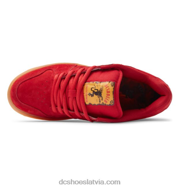 N008N389 vīriešu fireball x dc manteca 4 apavi sarkans DC Shoes