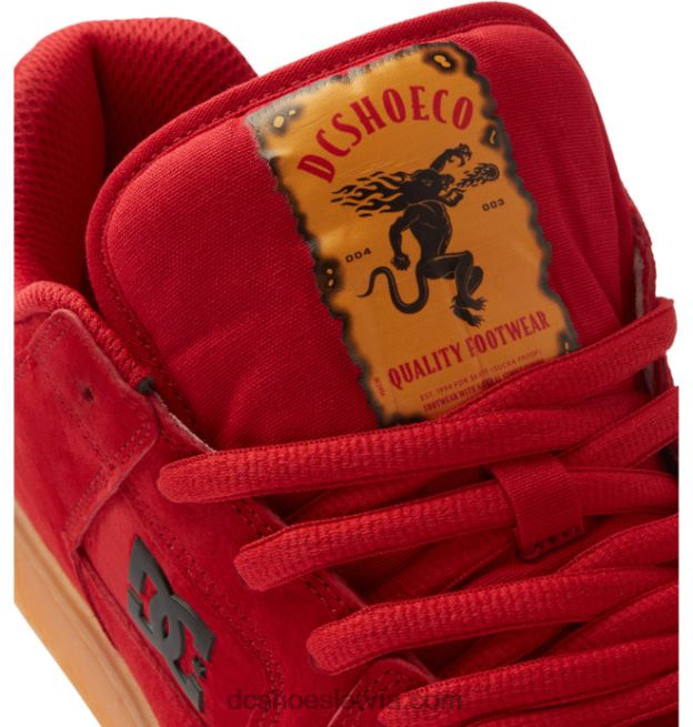 N008N389 vīriešu fireball x dc manteca 4 apavi sarkans DC Shoes