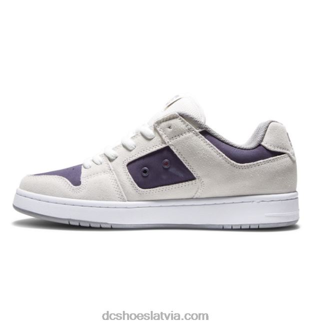 N008N393 vīriešu manteca 4 apavi balts/violetais vīns DC Shoes
