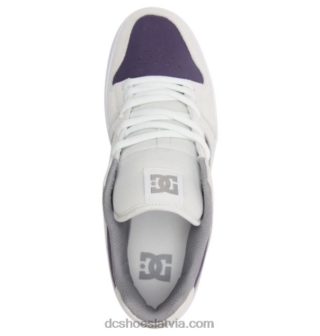 N008N393 vīriešu manteca 4 apavi balts/violetais vīns DC Shoes