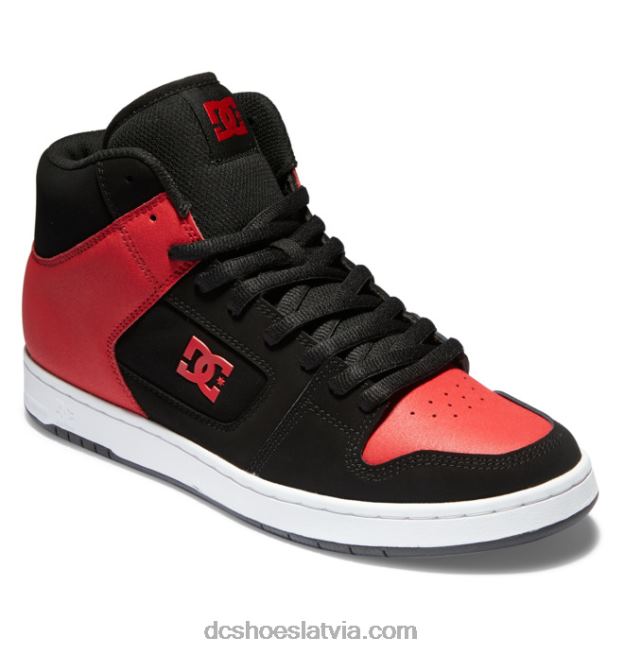 N008N39 manteca 4 hi - augstas augšdaļas apavi vīriešiem melns/sarkans DC Shoes