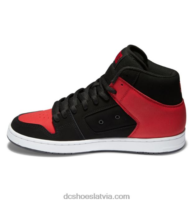 N008N39 manteca 4 hi - augstas augšdaļas apavi vīriešiem melns/sarkans DC Shoes