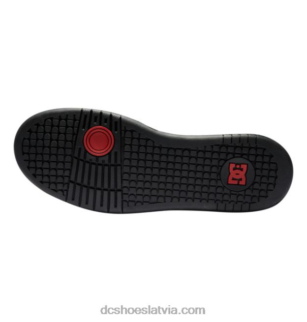 N008N39 manteca 4 hi - augstas augšdaļas apavi vīriešiem melns/sarkans DC Shoes
