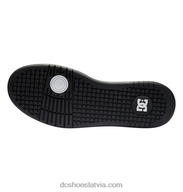 N008N40 manteca 4 hi - augstas augšdaļas apavi vīriešiem melns balts DC Shoes