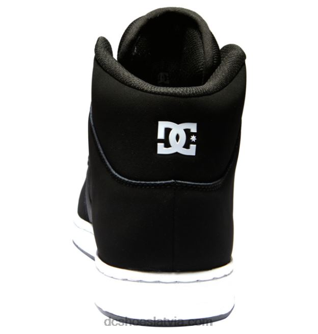 N008N40 manteca 4 hi - augstas augšdaļas apavi vīriešiem melns balts DC Shoes