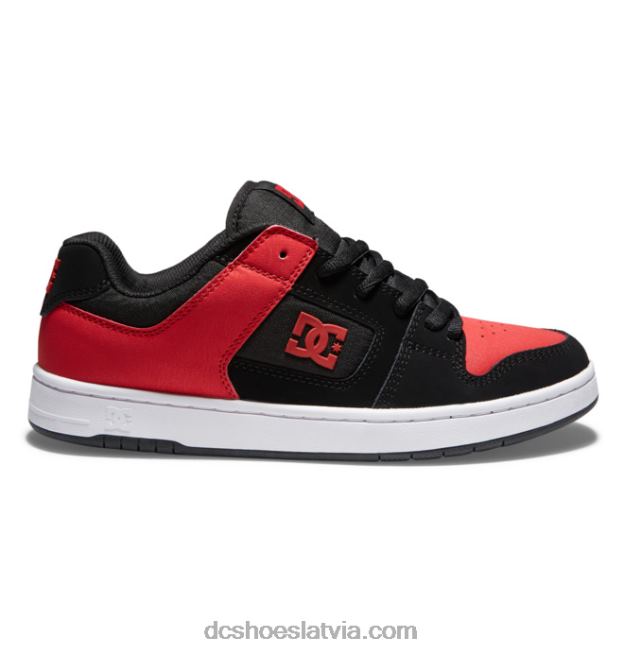 N008N42 manteca 4 - apavi vīriešiem melns/atlētisks sarkans DC Shoes