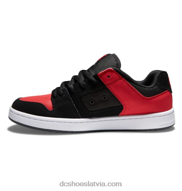N008N42 manteca 4 - apavi vīriešiem melns/atlētisks sarkans DC Shoes