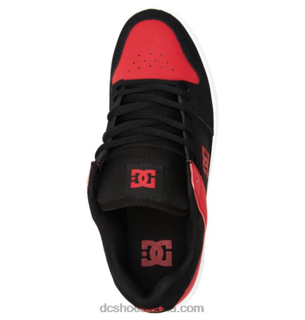 N008N42 manteca 4 - apavi vīriešiem melns/atlētisks sarkans DC Shoes
