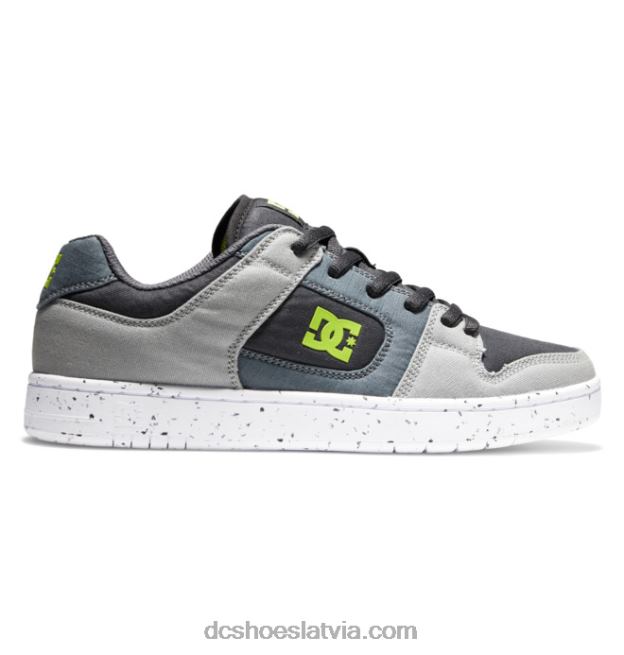 N008N45 vīriešu manteca 4 zero waste apavi melns/pelēks/zaļš DC Shoes