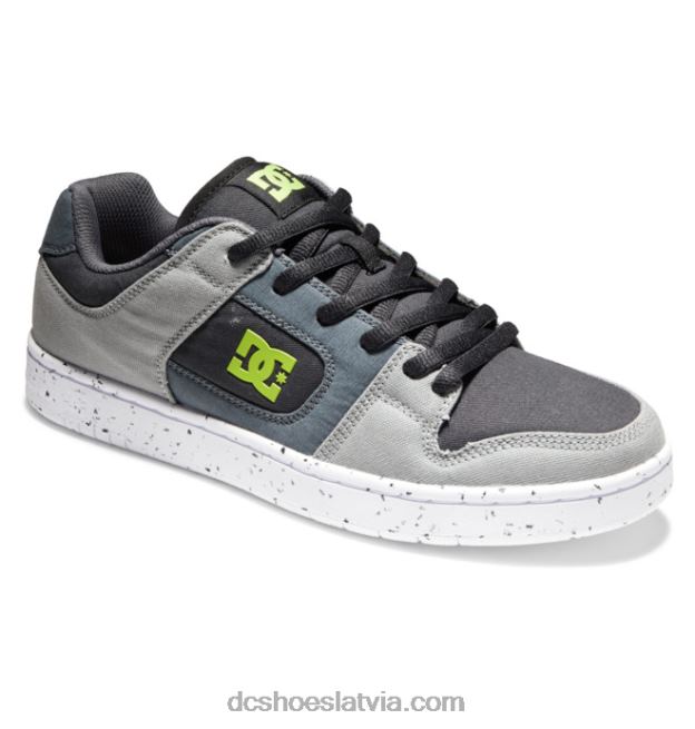 N008N45 vīriešu manteca 4 zero waste apavi melns/pelēks/zaļš DC Shoes