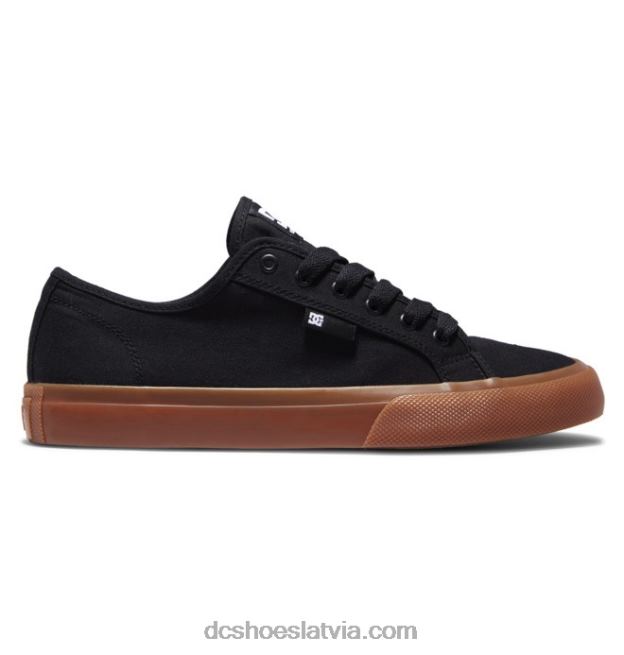 N008N74 vīriešu manuālie apavi melns/gumija DC Shoes