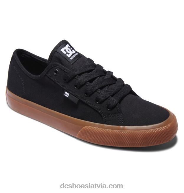 N008N74 vīriešu manuālie apavi melns/gumija DC Shoes