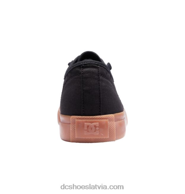 N008N74 vīriešu manuālie apavi melns/gumija DC Shoes