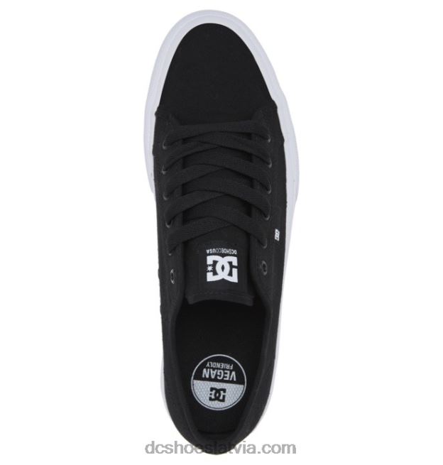 N008N75 vīriešu manuālie apavi melns balts DC Shoes