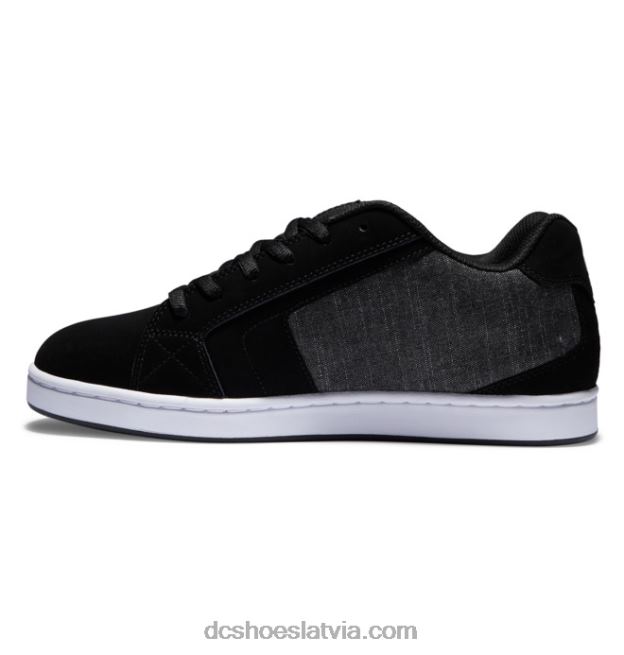 N008N172 vīriešu tīkla apavi melnas/bruņas DC Shoes