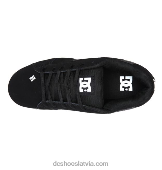 N008N172 vīriešu tīkla apavi melnas/bruņas DC Shoes