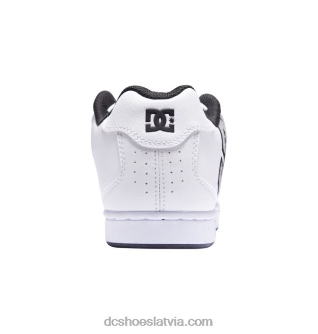 N008N96 vīriešu tīkla apavi melns balts DC Shoes