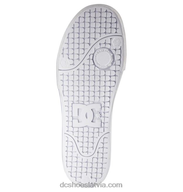 N008N145 Vīriešu apavi ar tīru vidu melns balts DC Shoes