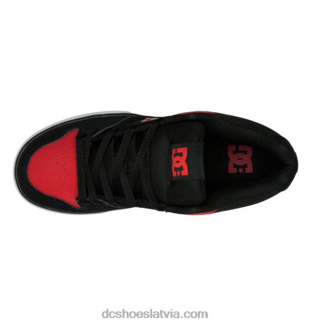 N008N169 Vīriešu apavi ar tīru vidu melns/sarkans DC Shoes