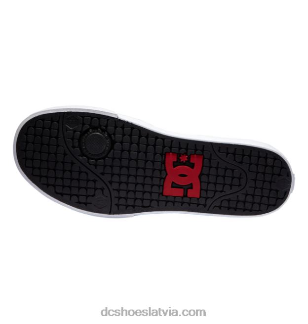 N008N169 Vīriešu apavi ar tīru vidu melns/sarkans DC Shoes