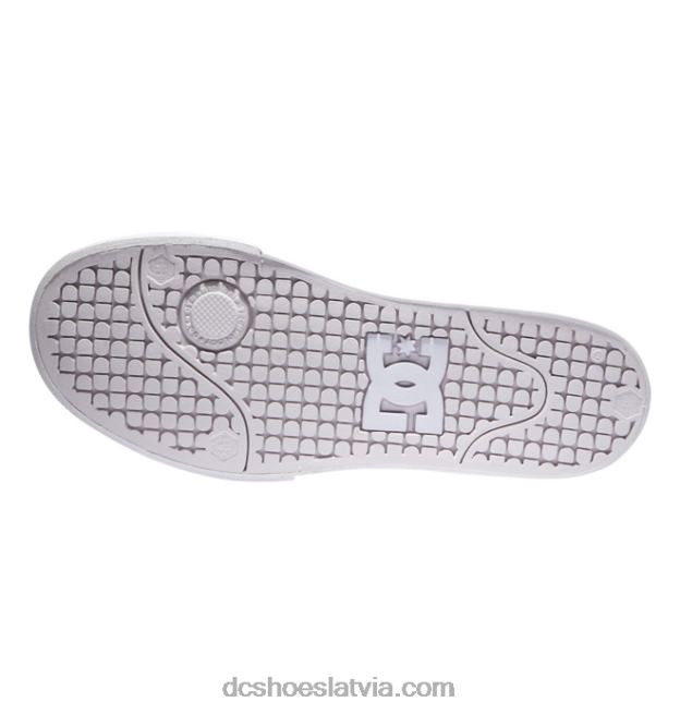 N008N194 Vīriešu apavi ar tīru vidu balts/pelēks DC Shoes