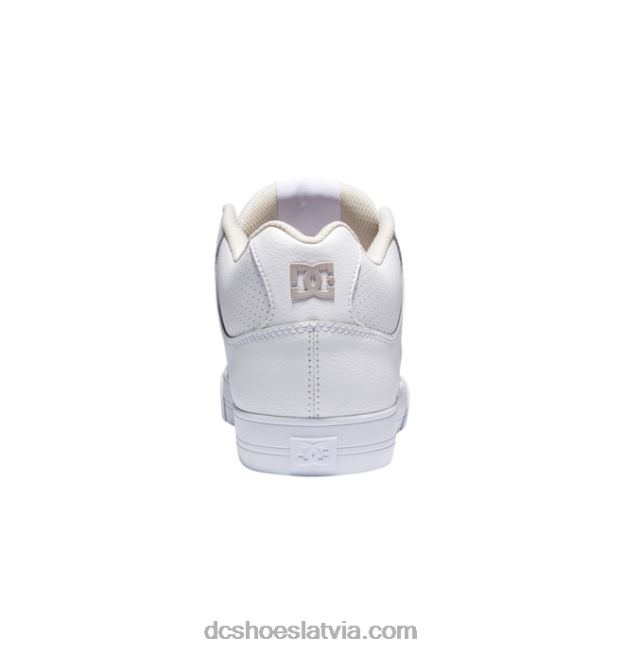 N008N194 Vīriešu apavi ar tīru vidu balts/pelēks DC Shoes