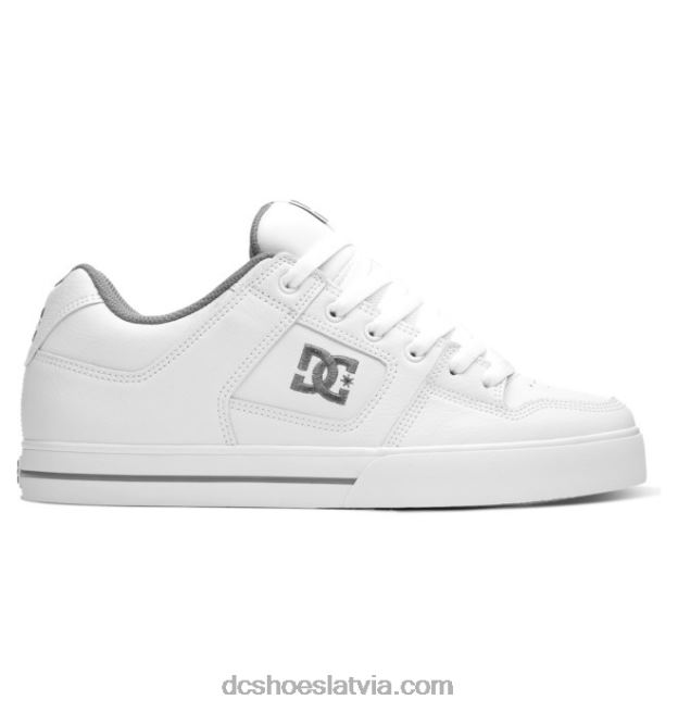 N008N245 tīri vīriešu apavi balts/kaujas kuģis DC Shoes
