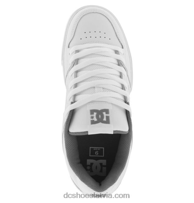 N008N245 tīri vīriešu apavi balts/kaujas kuģis DC Shoes