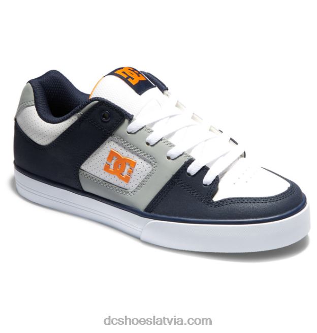 N008N247 tīri vīriešu apavi balts/pelēks/zils DC Shoes