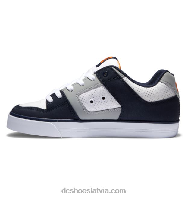 N008N247 tīri vīriešu apavi balts/pelēks/zils DC Shoes