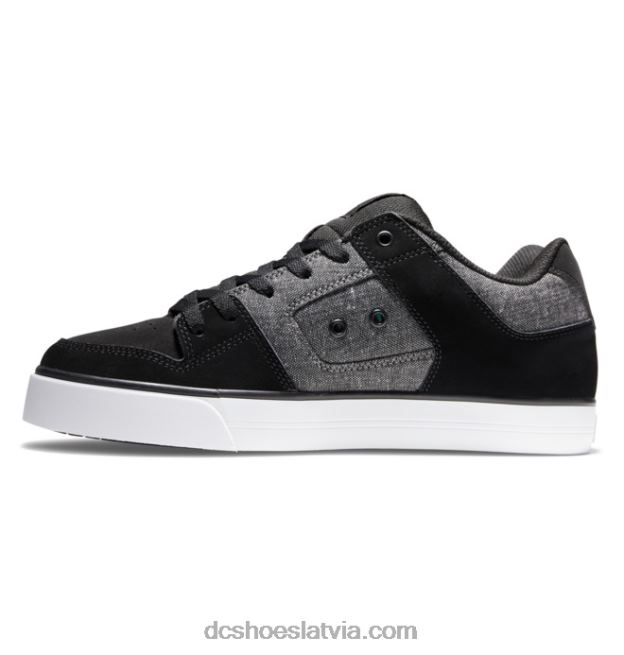 N008N248 tīri vīriešu apavi melns/pelēks DC Shoes