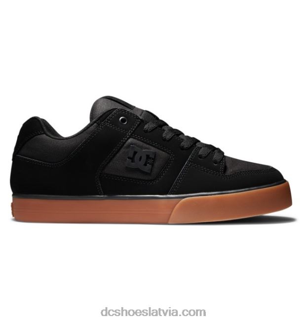 N008N249 tīri vīriešu apavi melns/gumija DC Shoes