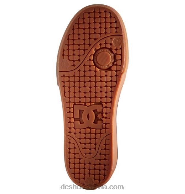 N008N249 tīri vīriešu apavi melns/gumija DC Shoes