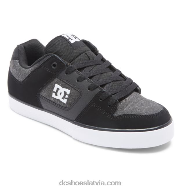 N008N250 tīri vīriešu apavi melns/tumšs šīferis DC Shoes